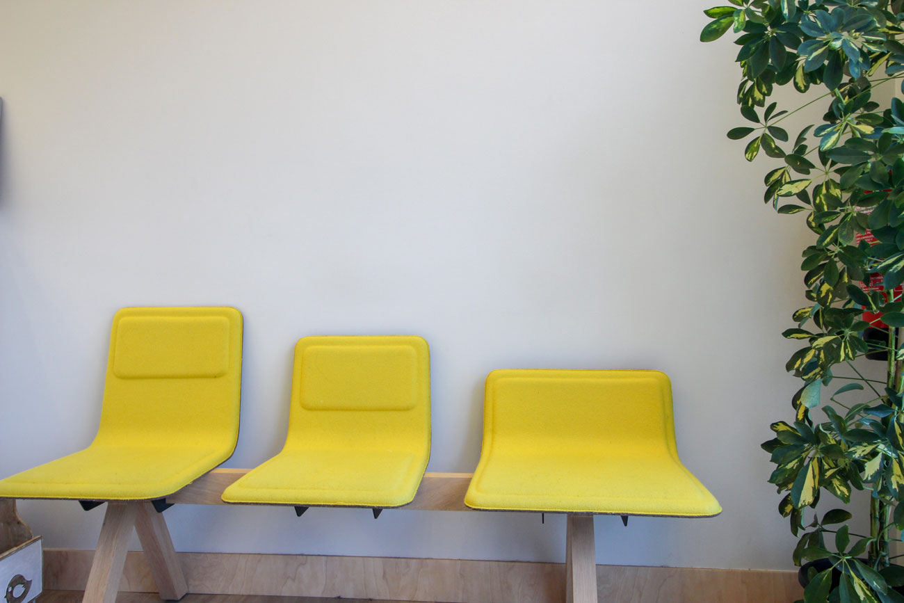 Reforma Itsaso Ugartemendia Fisioterapia interior, Carpinteria Apatta Aroztegia