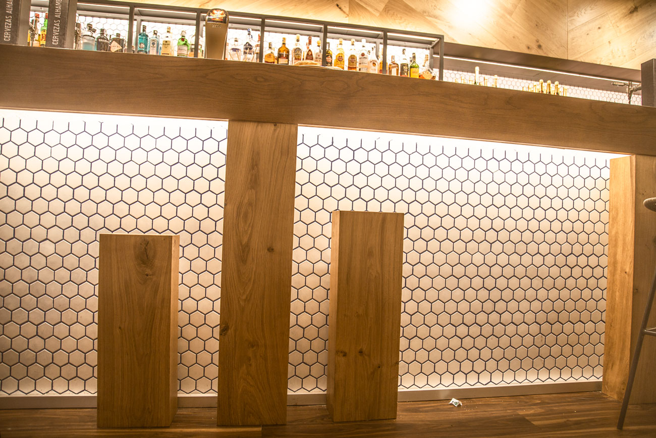 Reforma Bar The New Sansse Donostia interior, Carpintería Apatta Aroztegia